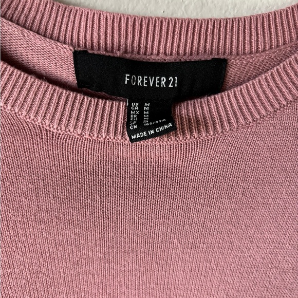 Mauve color sweater Dress - Picture 2 of 3